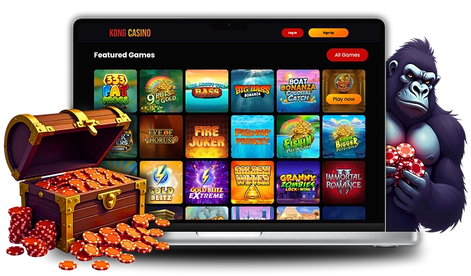 Kong Casino UK Desktop